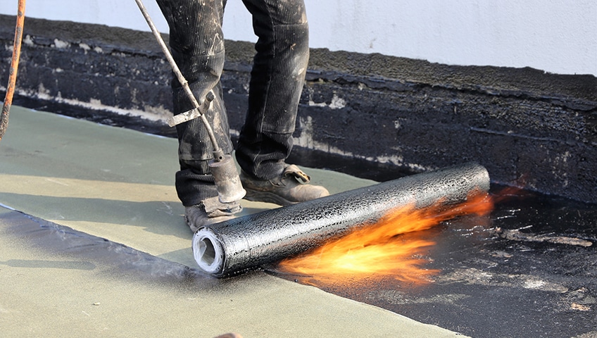 How to Repair a Leak on a Flat Roof