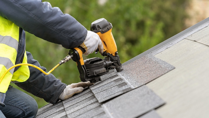 How to Repair & Replace Blown-Off Roof Shingles